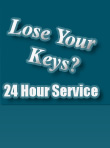 Lose Your Keys We provide 24 hour service